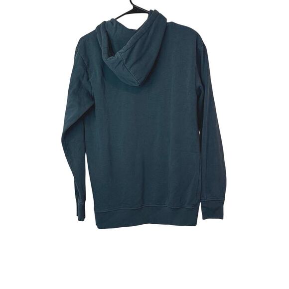 Gymshark Apollo Graphic Oversized Hoodie Size XS Green/Grey Activewear Athletic - Picture 2 of 8